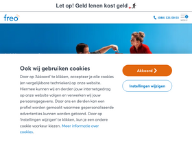 'freo.nl' screenshot