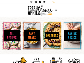 'freshaprilflours.com' screenshot
