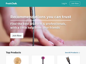 'freshchalk.com' screenshot