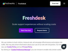 'freshdesk.com' screenshot