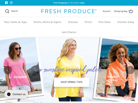 'freshproduceclothes.com' screenshot