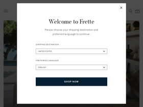 'frette.com' screenshot