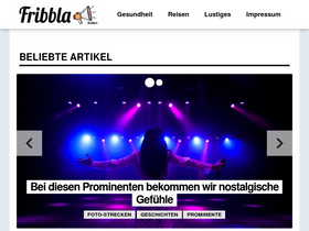 'fribbla.de' screenshot