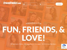 'friendfinder.com' screenshot