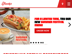 'friendlysrestaurants.com' screenshot