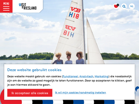 'friesland.nl' screenshot
