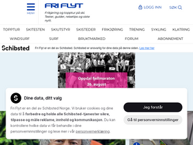'friflyt.no' screenshot