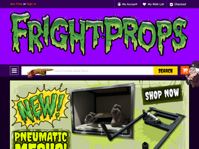'frightprops.com' screenshot