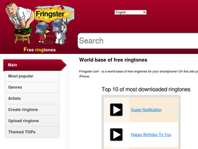 'fringster.com' screenshot