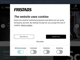 'fristads.com' screenshot