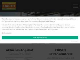 'fristo.de' screenshot