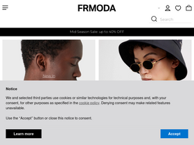 'frmoda.com' screenshot