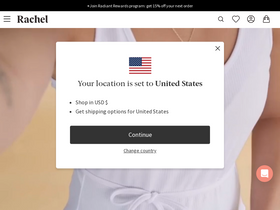 'fromrachel.com' screenshot