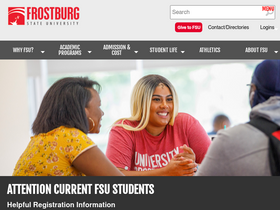 'frostburg.edu' screenshot