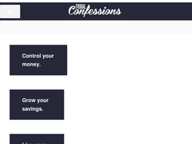 'frugalconfessions.com' screenshot