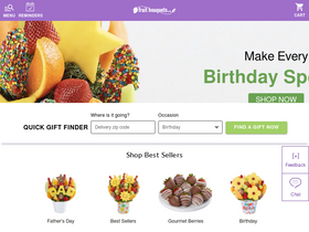 'fruitbouquets.com' screenshot
