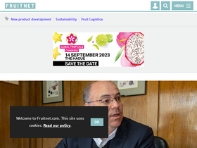 'fruitnet.com' screenshot