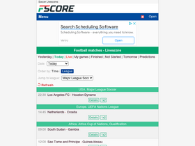 'fscore.net' screenshot