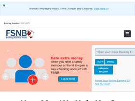 'fsnb.com' screenshot