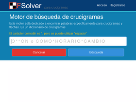 'fsolver.es' screenshot