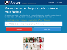 'fsolver.fr' screenshot