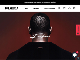 'fubu.com' screenshot