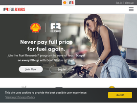 'fuelrewards.com' screenshot