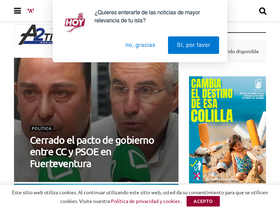 'fuerteventurahoy.com' screenshot