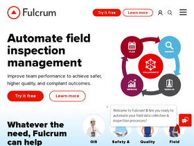 'fulcrumapp.com' screenshot
