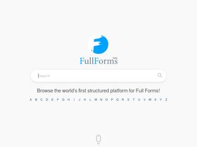 'fullforms.com' screenshot
