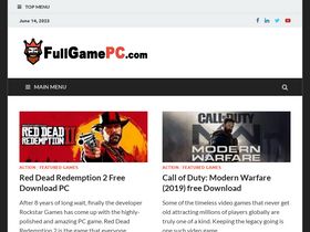 'fullgamepc.com' screenshot