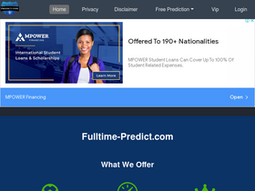 'fulltime-predict.com' screenshot