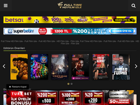 'fulltimehdfilmizle.com' screenshot