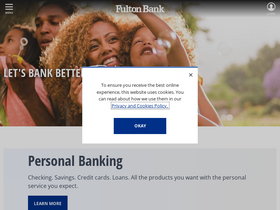 'fultonbank.com' screenshot