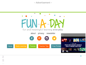 'fun-a-day.com' screenshot