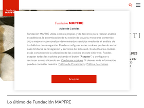 'fundacionmapfre.org' screenshot