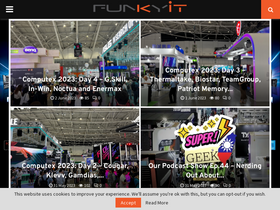 'funkykit.com' screenshot