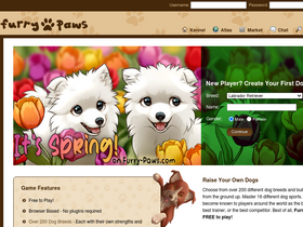 'furry-paws.com' screenshot