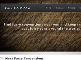 'furrycons.com' screenshot