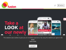 'fusion-lifestyle.com' screenshot