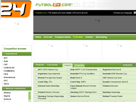 'futbol24.com' screenshot