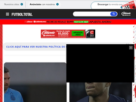 'futboltotal.com.mx' screenshot