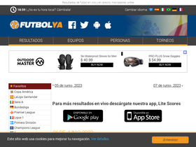 'futbolya.com' screenshot