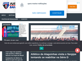 'futebolbahiano.org' screenshot