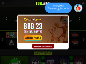 'futemax.fm' screenshot