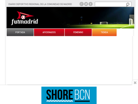 'futmadrid.com' screenshot