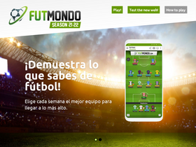 'futmondo.com' screenshot