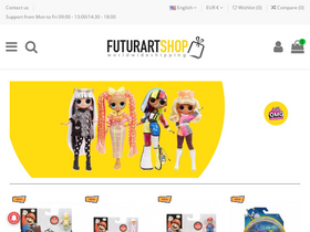 'futurartshop.com' screenshot