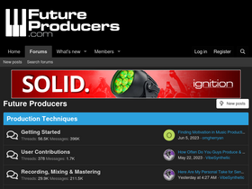 'futureproducers.com' screenshot