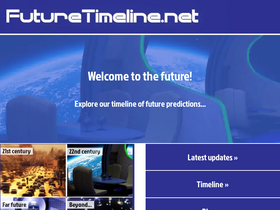 'futuretimeline.net' screenshot